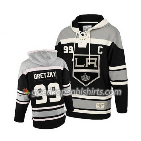 Los Angeles Kings Wayne Gretzky 99 Zwart Hoodie Sawyer - Mannen